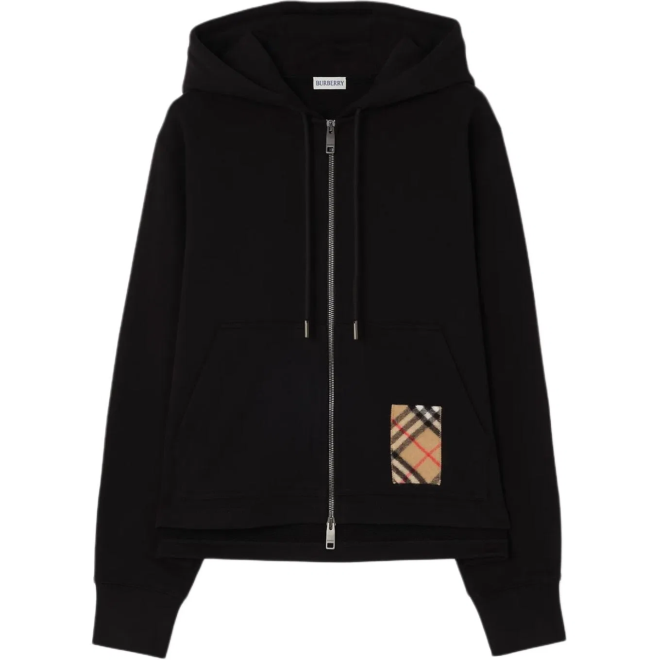 Женский дождевик с капюшоном Burberry, Black