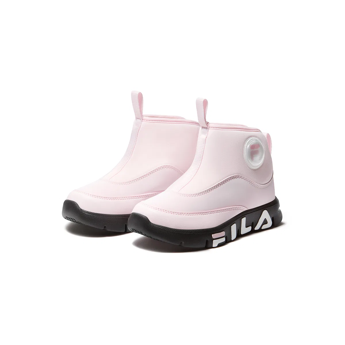 Детские утепленные кроссовки для мальчиков FILA KIDS SEASON FSW, Pu Mist Tender Powder — фото 4