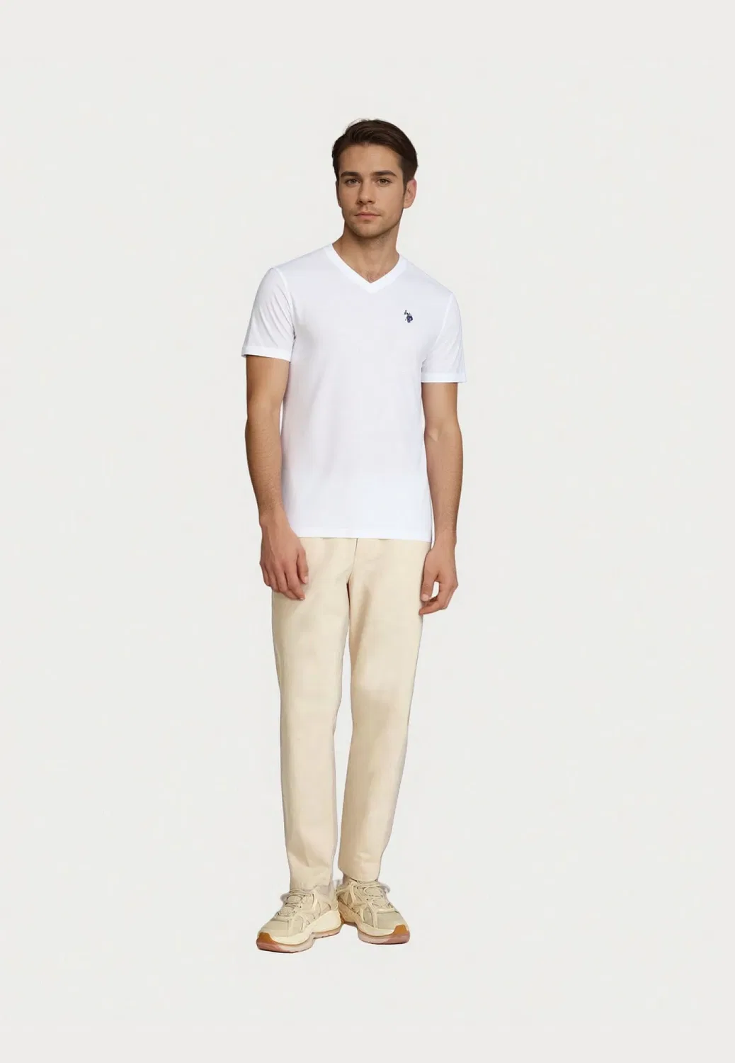 Футболка белая U.S. Polo Assn., белый