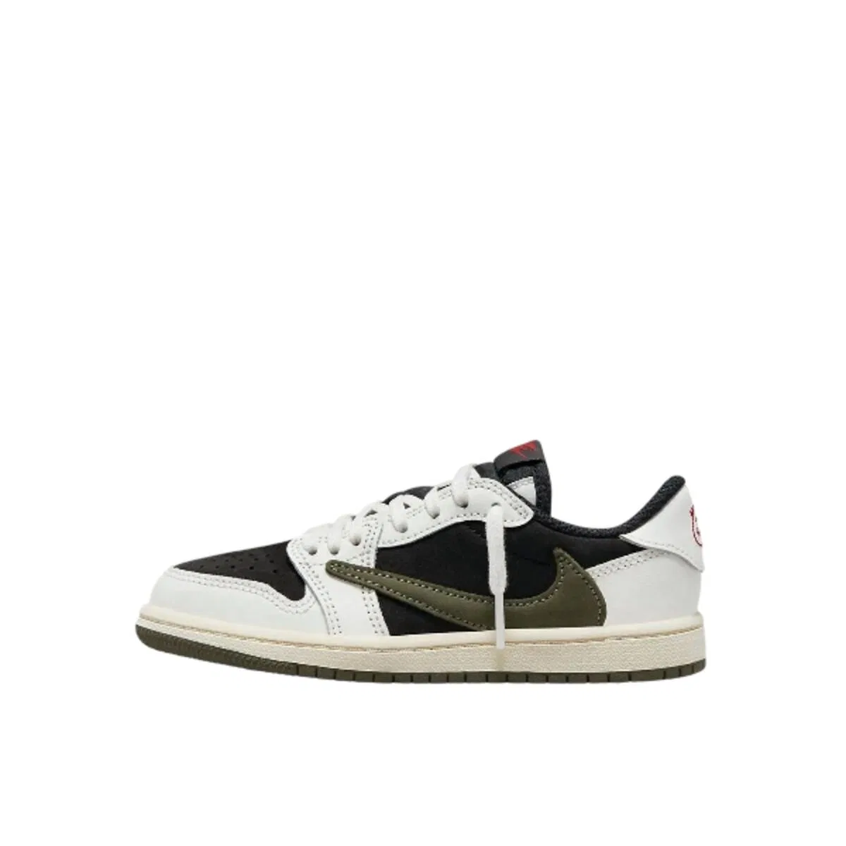 Детские кроссовки Air Jordan 1 Retro Low OG SP Travis Scott Olive, Jordan, Цвет Grun