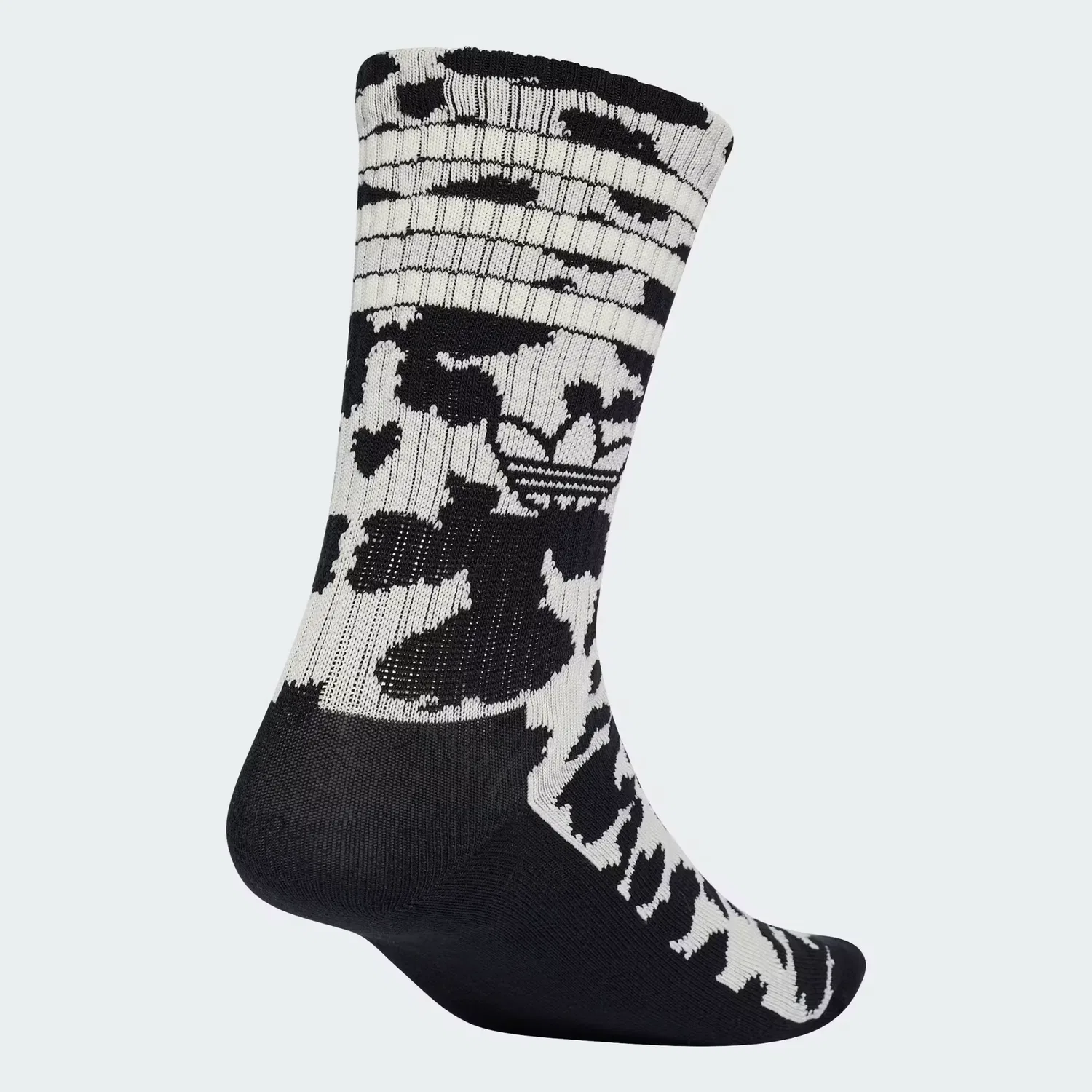 Носки с графическим принтом набор из 2 пар Animal Graphic Crew Adidas Originals, белый с черным — фото 2