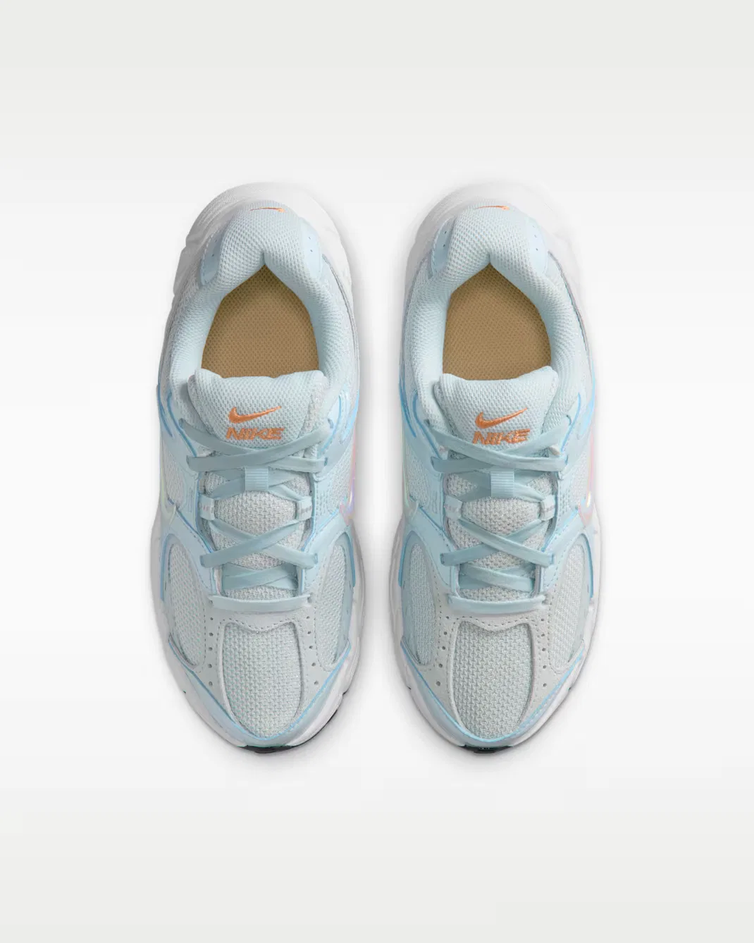 Обувь для детей постарше Nike V5 RNR, Glacier Blue/Marrakesh/Off Noir/Orange Chalk — фото 4