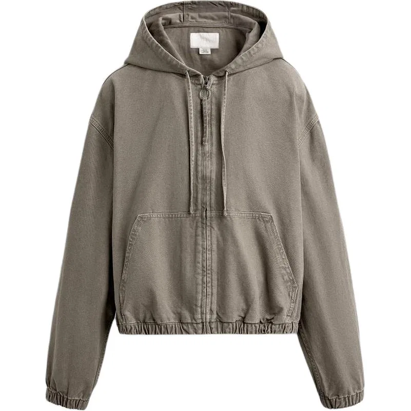 Мужская куртка с капюшоном Green ZARA, Green