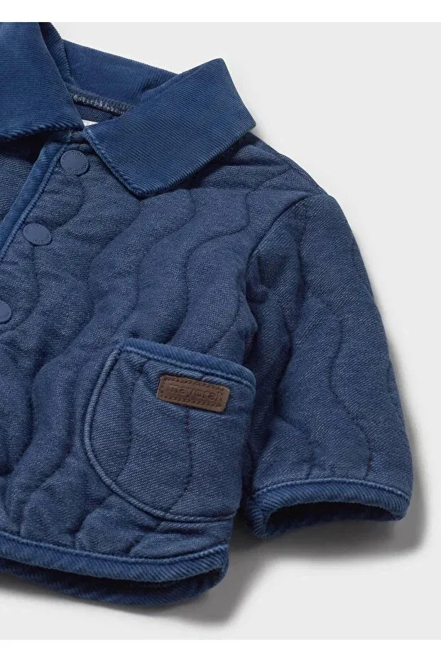 Детское пальто для девочек с длинным рукавом Mayoral, Navy Blue — фото 4