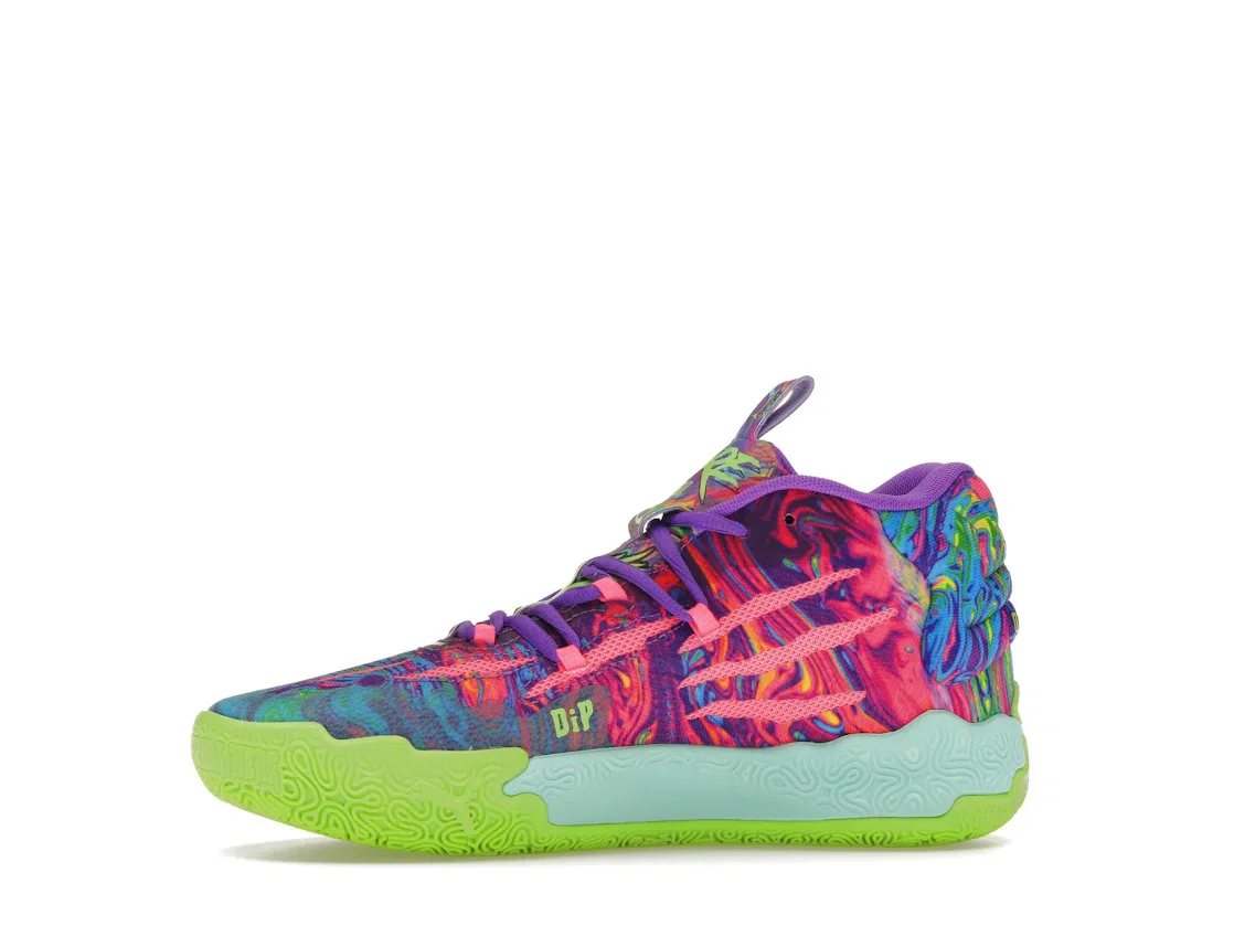 Детские кроссовки баскетбольные Puma LaMelo Ball MB.03, Multi-Color Multi-Color — фото 3