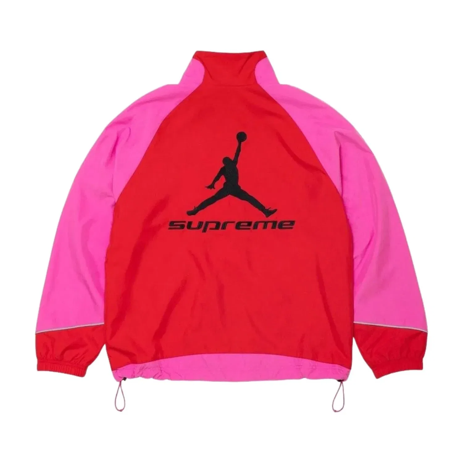 Мужская куртка с длинным рукавом Supreme x Jordan SS26 Track Jacket, розовый — фото 2