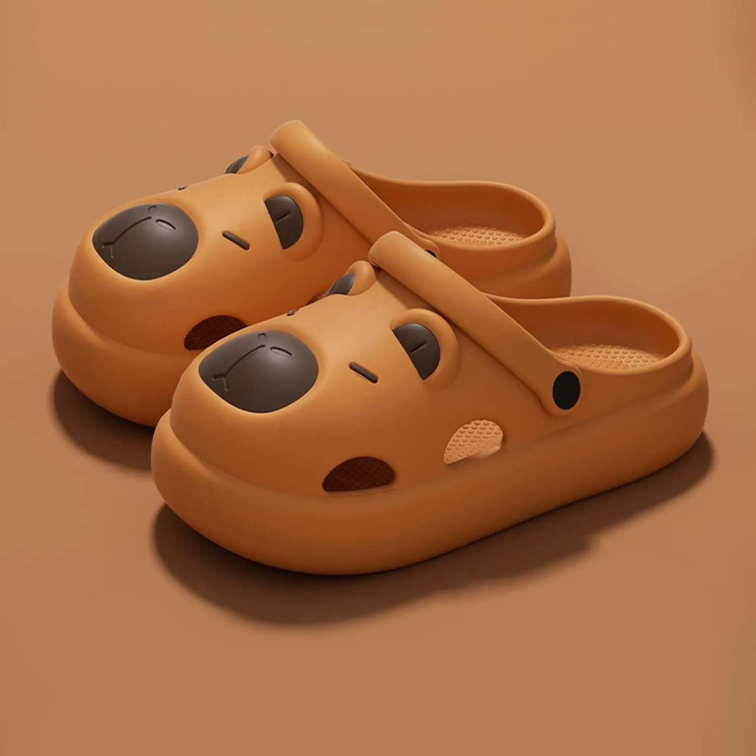 Летние сабо унисекс Generisch, оранжевый — фото 2