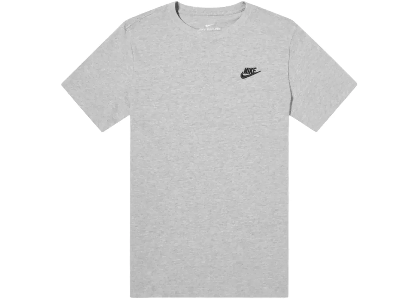 Мужская футболка с коротким рукавом Nike T-shirt, Dark Grey Heather/Black