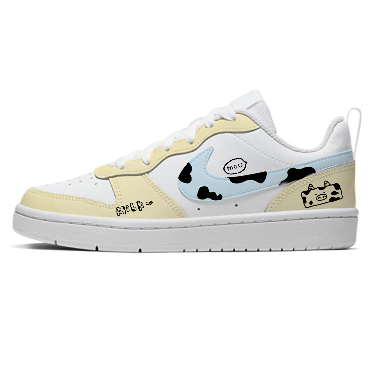 

Кроссовки Nike Court Borough 2 Kids' Skateboarding Shoes Grade School, белый