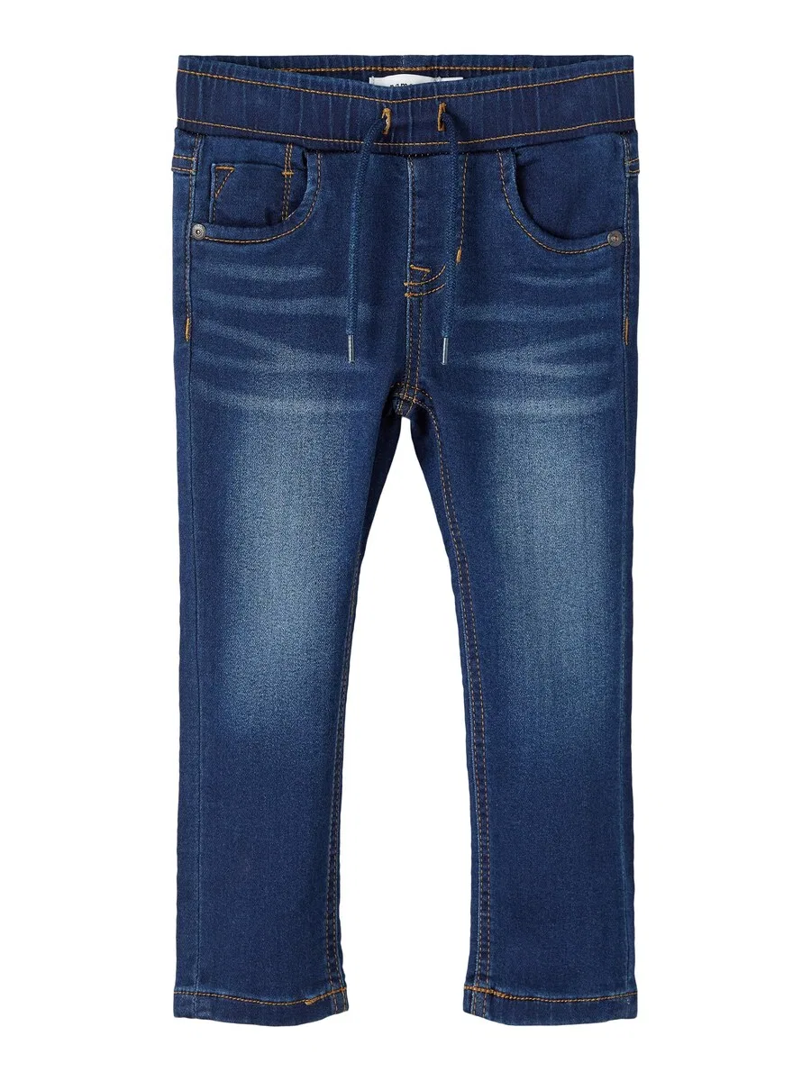 Джинсы NAME IT Slim fit 'NMMRyan' темно-синего цвета