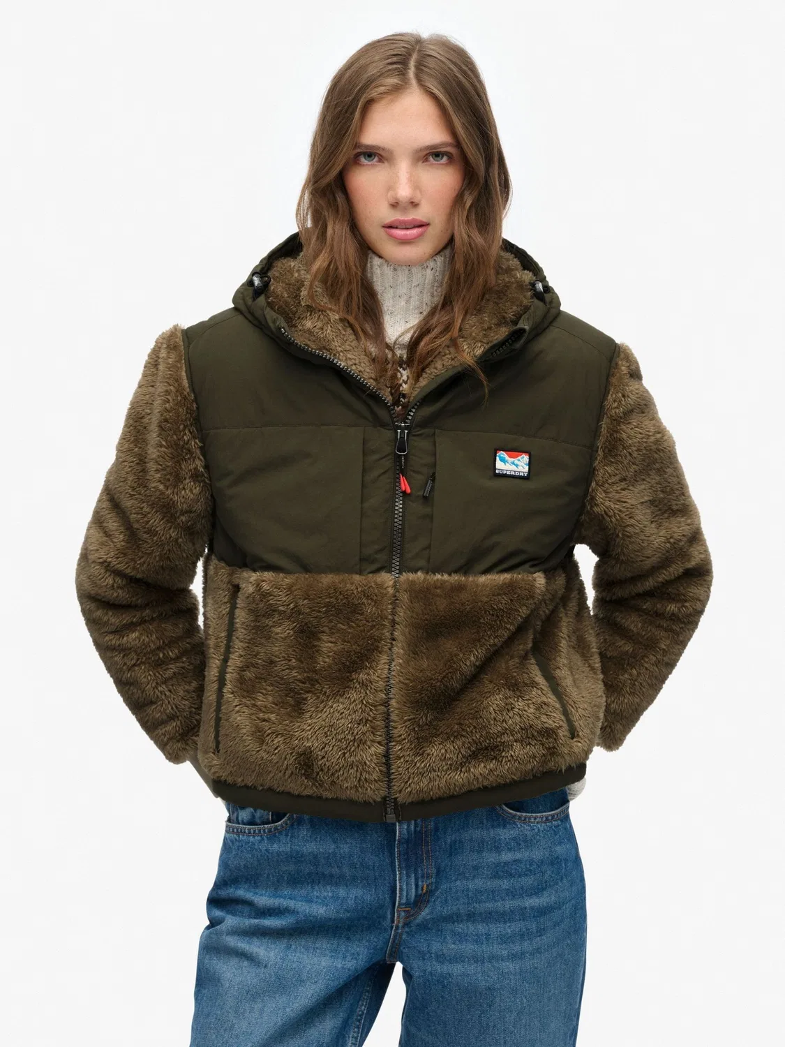Куртка женская, свободного кроя Superdry Nude — фото 4