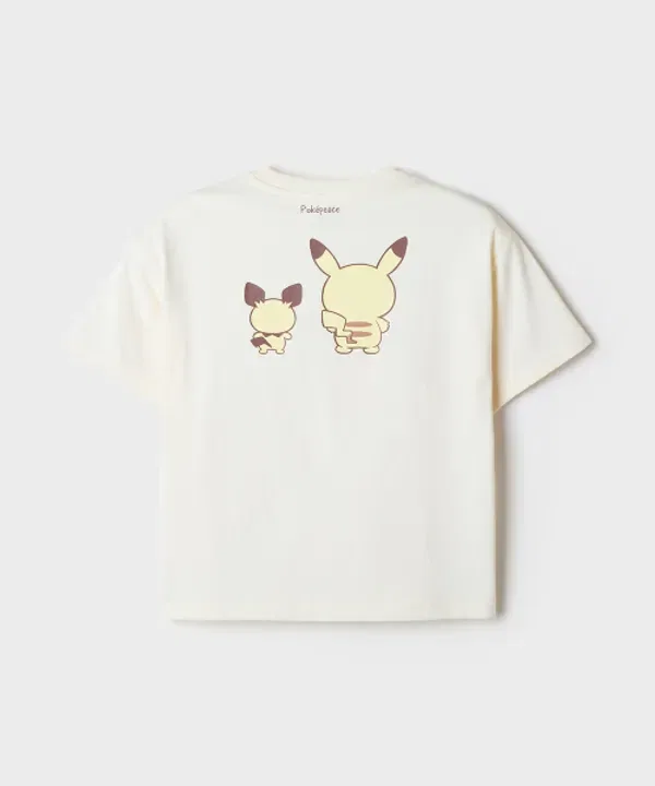 Футболка с коротким рукавом Pocket Piece, Spao Kids, кремовый — фото 3