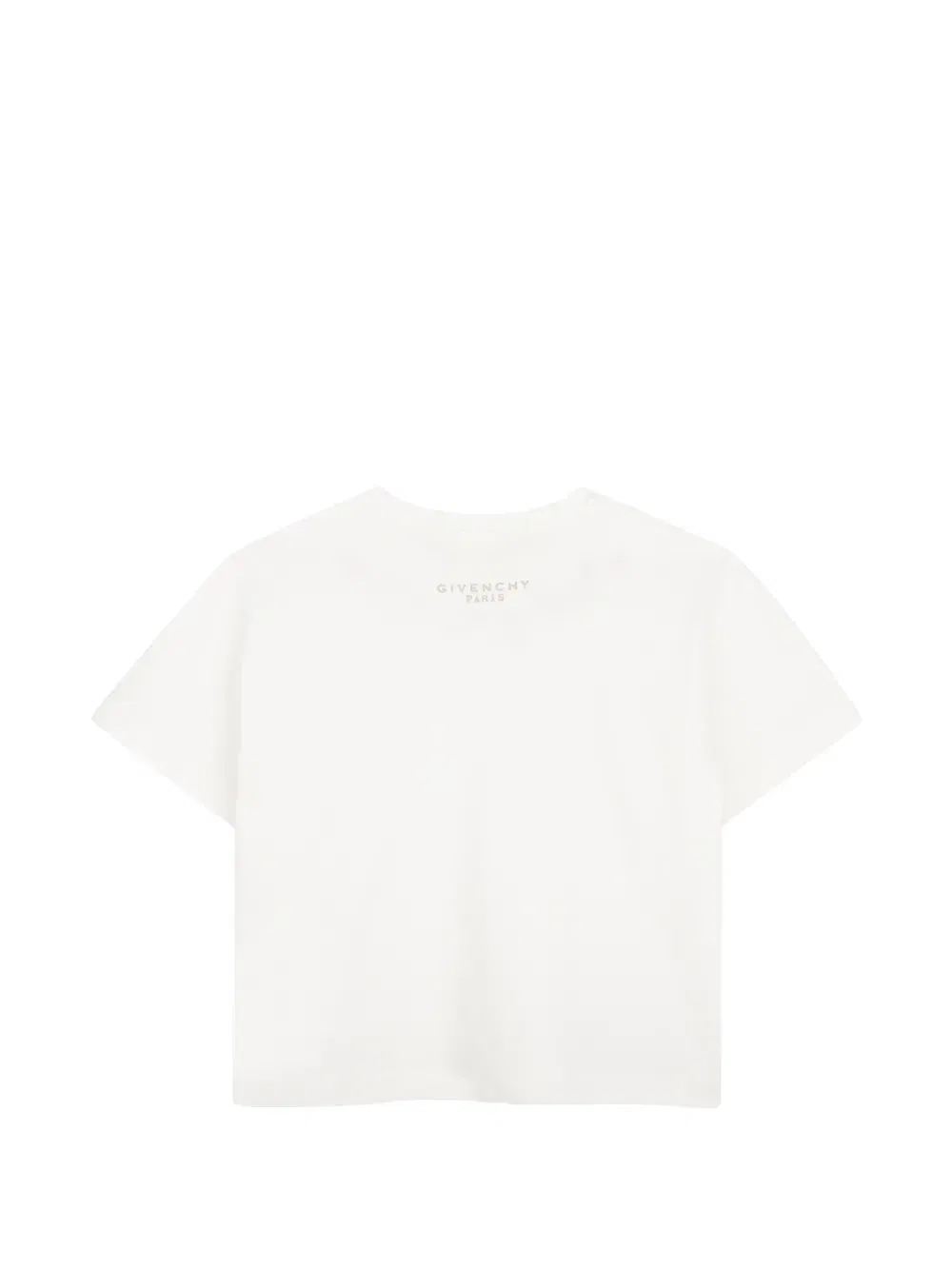 Футболка с цветочной вышивкой Givenchy Kids, белый — фото 2