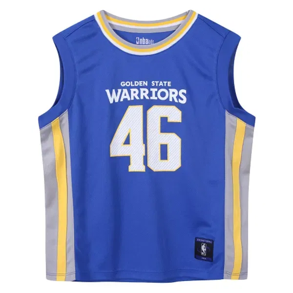 Майка униформа NBA Authentic Mesh, Golden State Warriors/Chicago Bulls, Nba Kids, синий — фото 2