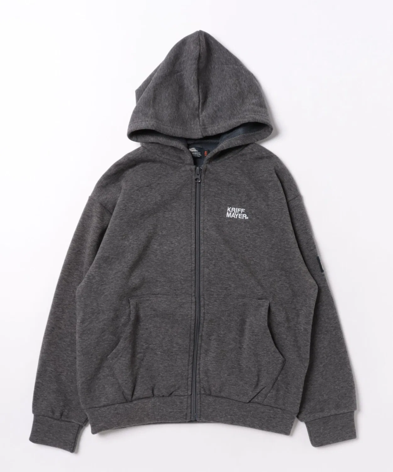 Детский худи с молнией из флиса KRIFF MAYER Kid's Collection, Charcoal