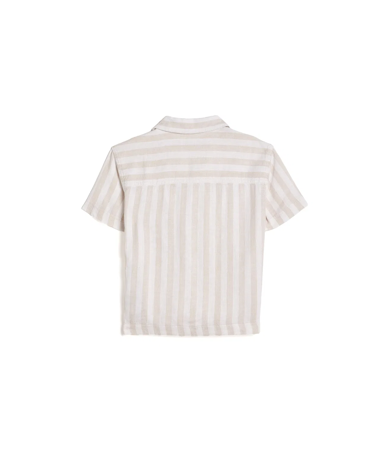 Льняная походная рубашка (для детей постарше) Abercrombie Kids, Oatmeal — фото 2