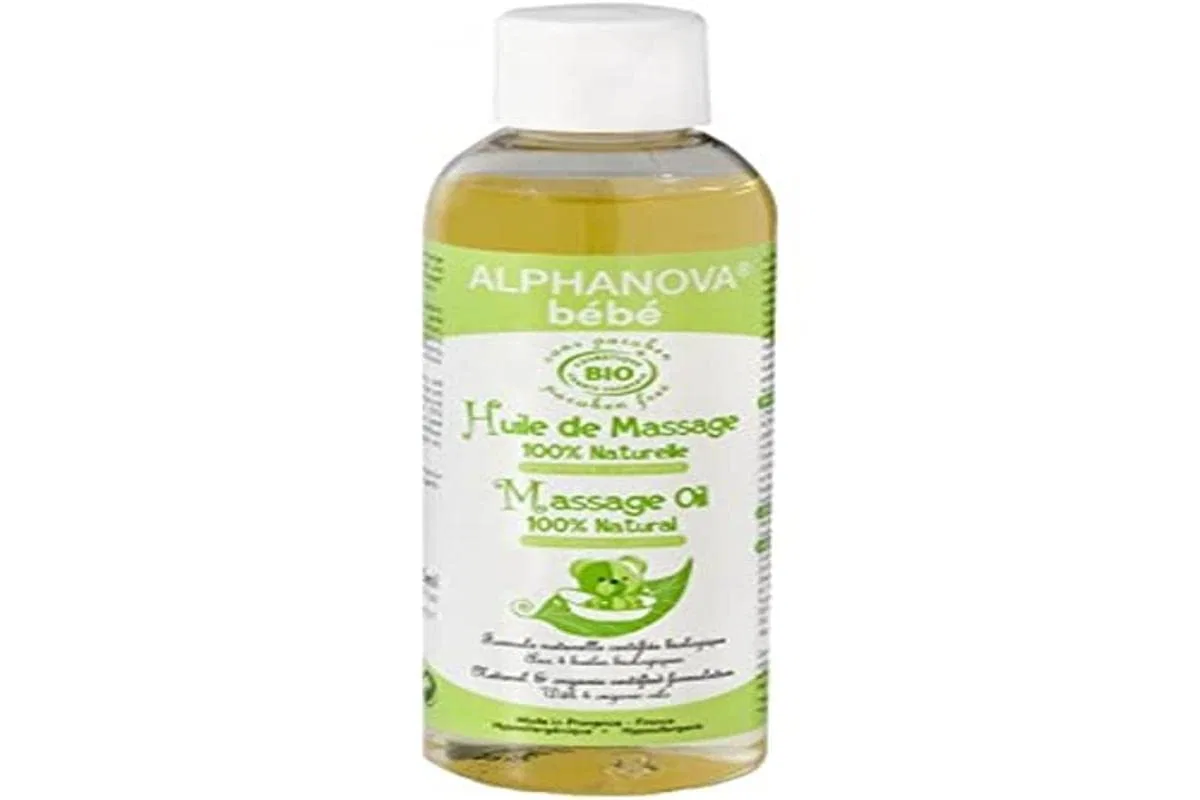Массажное масло Alphanova Baby BIO, 100 мл