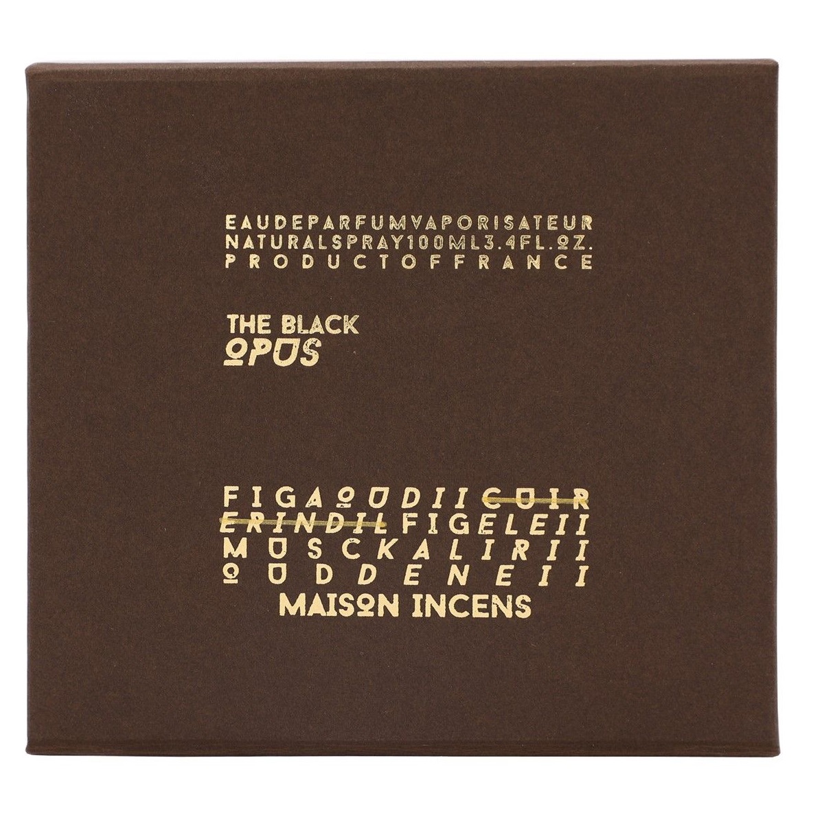 Парфюмерная вода Maison Incens The Black Opus Cuir Erindil Unisex — фото 2