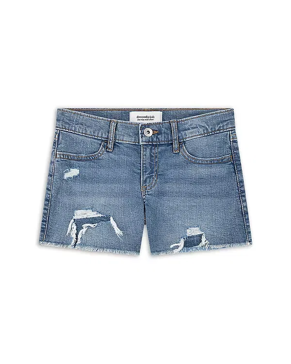 Детские шорты для девочек с заниженной талией Abercrombie Kids, Cove Destroy