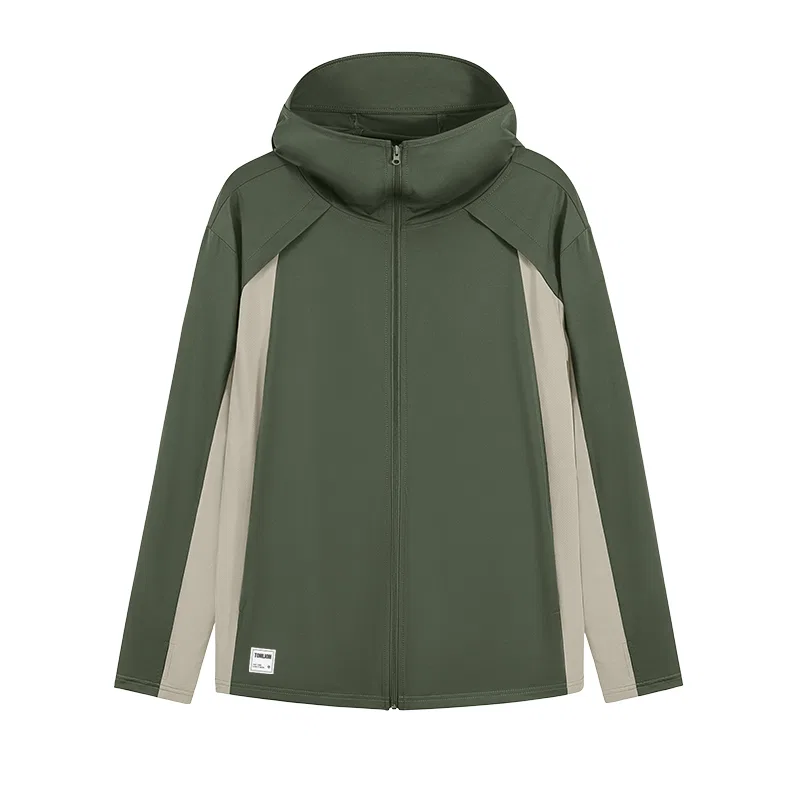 Детское солнцезащитное пальто с капюшоном Tonlion, Heather Navy