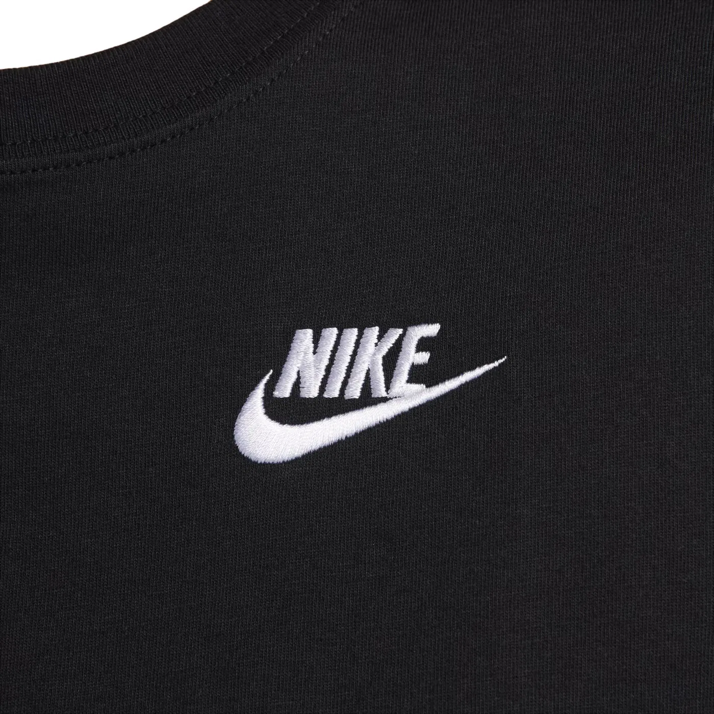 Топ укороченный Nike, черный — фото 4