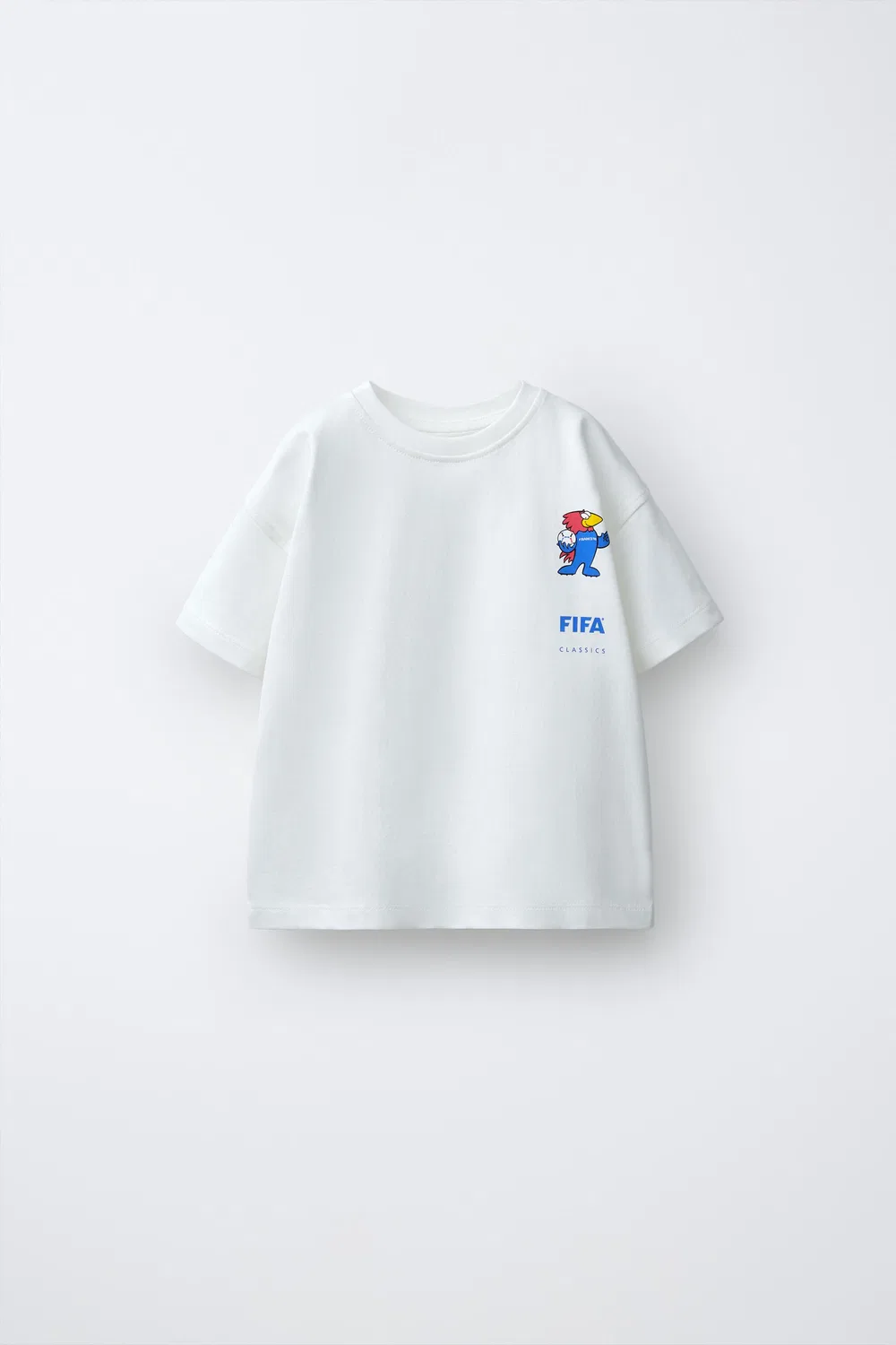 Футболка FIFA Classics с принтом - Чемпионат мира по футболу FIFA 1998 ZARA, White