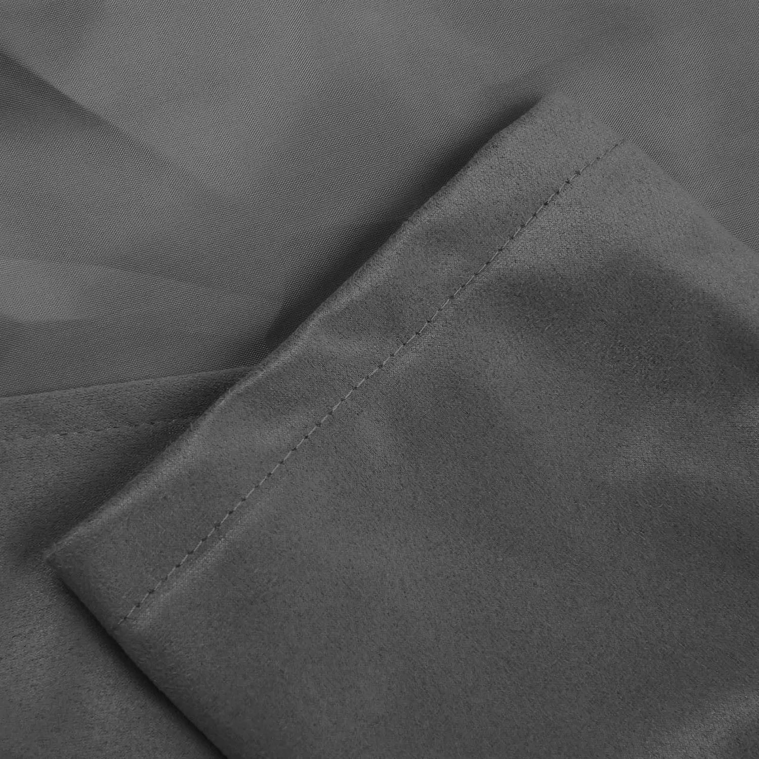 Женский жилет с бахромой из искусственной замши Fringe, Grey — фото 4