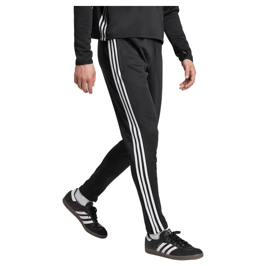 Спортивные штаны с флисом Tiro Es Winpnt adidas, Черный — фото 4