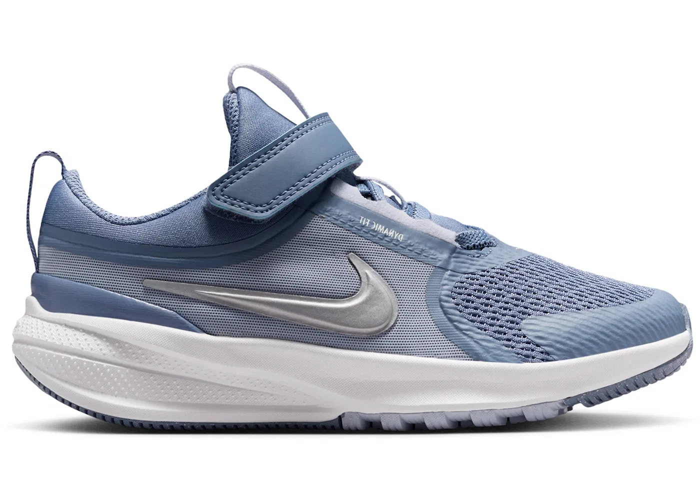 Детские кроссовки Lifestyle Nike Star Runner 5, World Indigo Ghost Platinum Tint Metallic Silver
