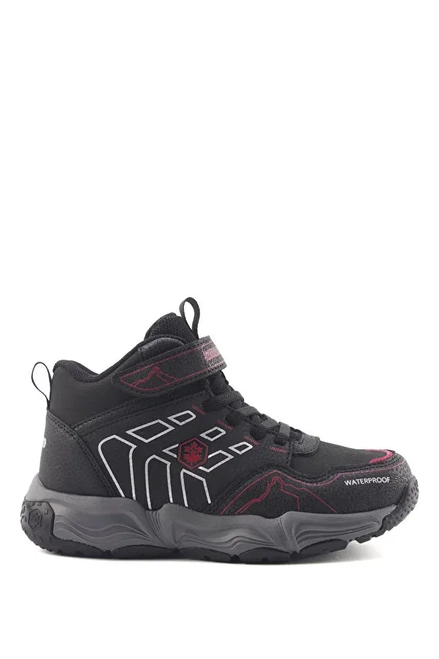 Детские ботинки для мальчиков с принтом Rapthor hi 3pr black Lumberjack, Black-101393582