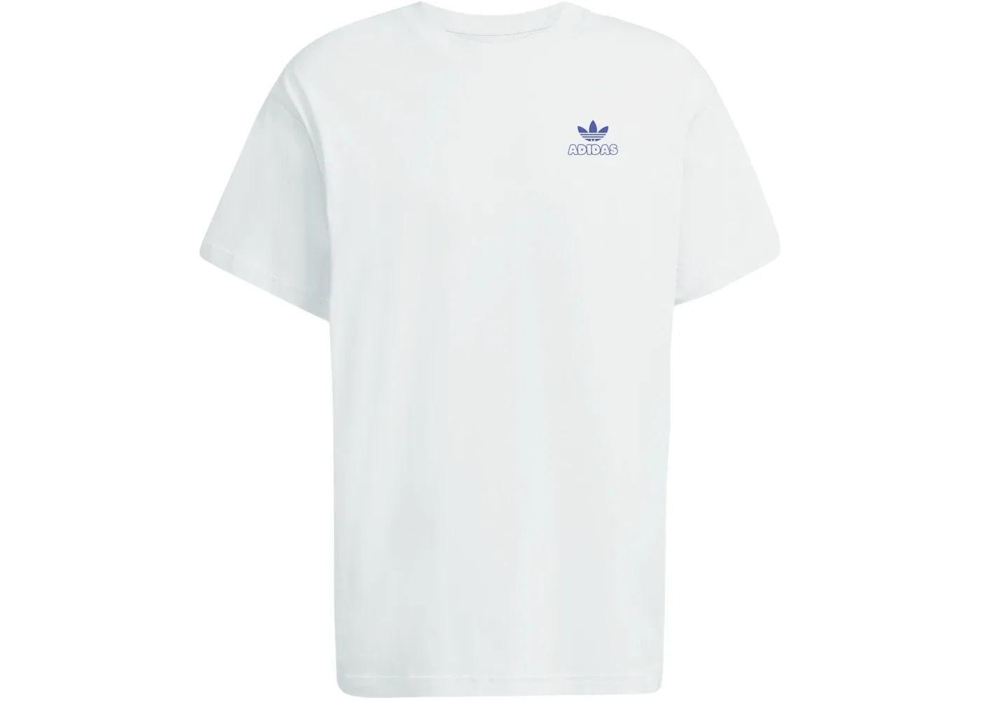 Мужская футболка с принтом Butter Graphic Adidas, белый