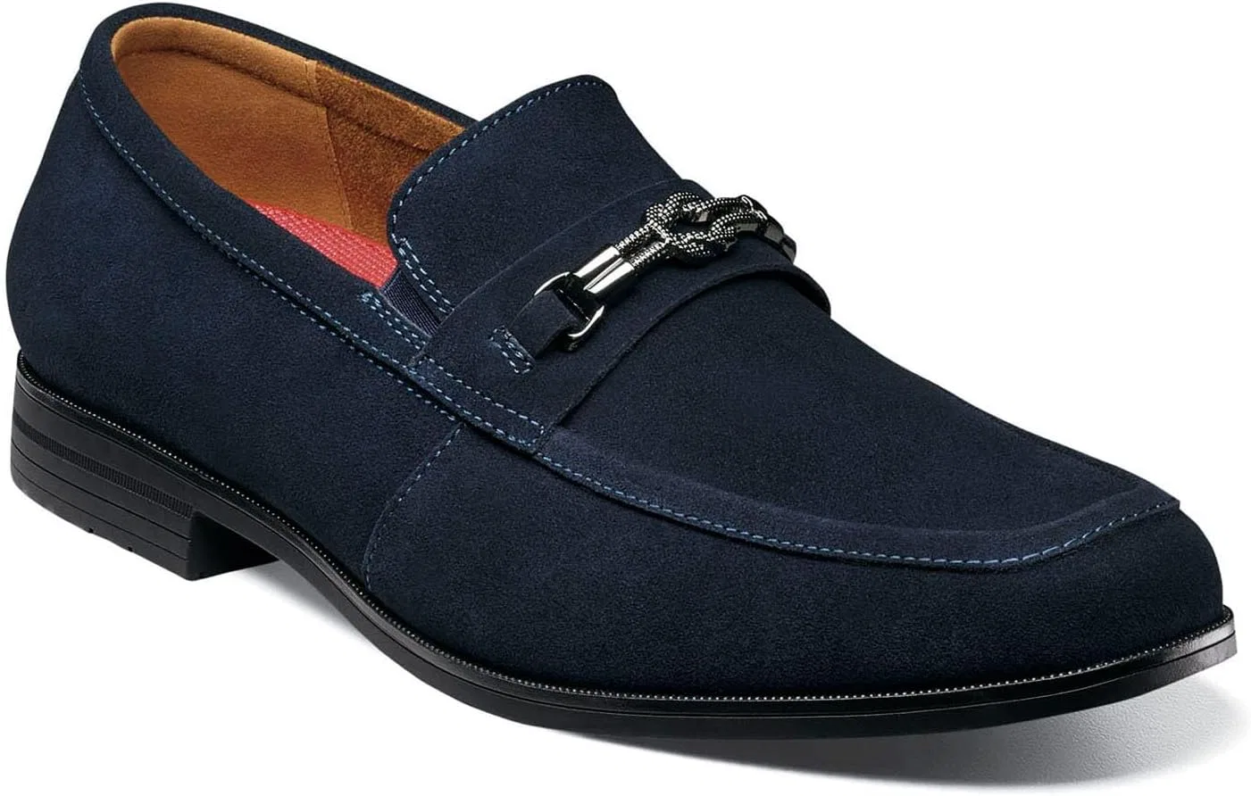 Мужские лоферы STACY ADAMS Ravelle Moc Toe Bit, темно-синий
