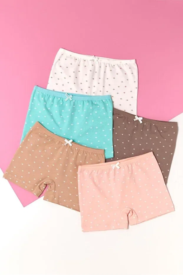Детские боксеры для девочек с принтом Star Pattern Katia&Bony, Multicolored