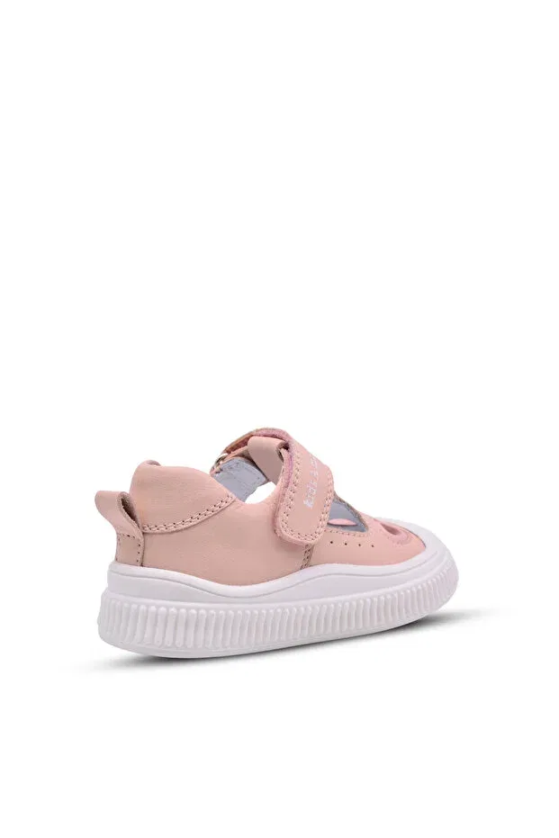 Детские туфли для девочек кожаные Joy Kids A More, Pink — фото 4