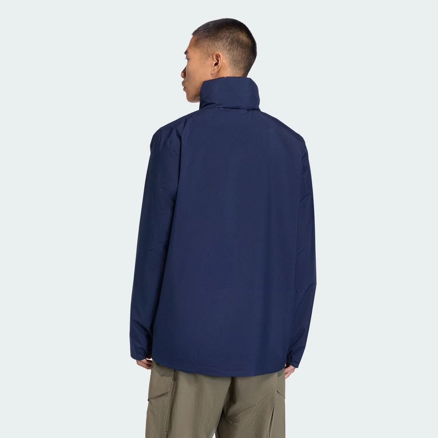 Мужская водонепроницаемая куртка Multi Essentials 2L Adidas, Petrolblau — фото 3