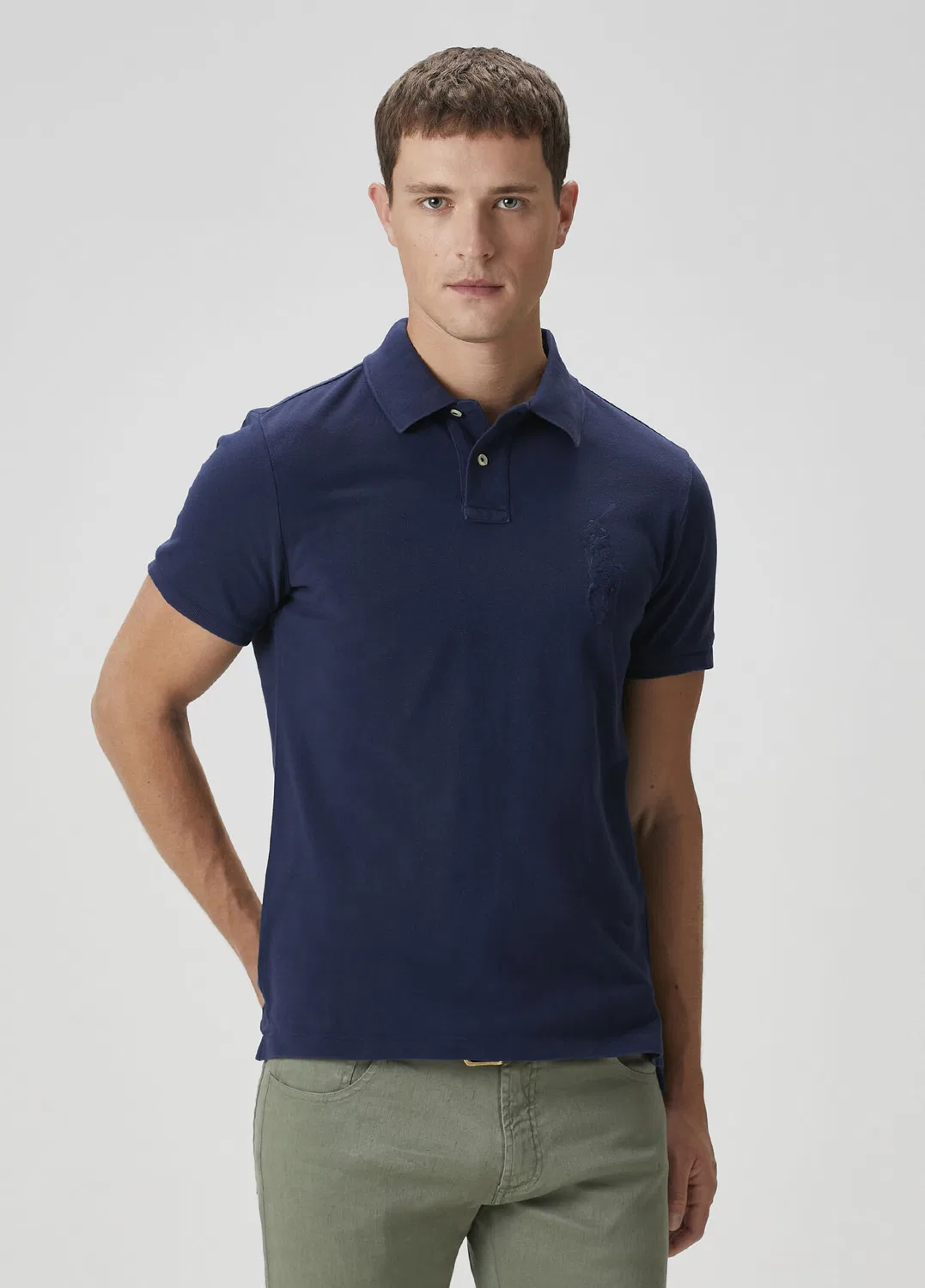 Поло Ralph Lauren, темно-синий