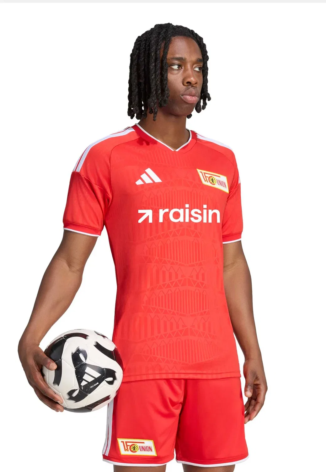 Домашняя форма Union Berlin 26/27 - клубная форма Adidas Performance, Vivid Red — фото 3