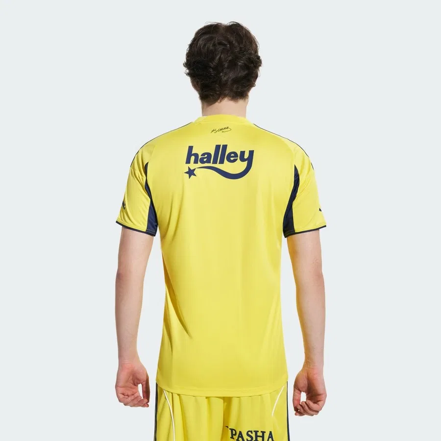 Футболка Adidas Performance Fenerbahce 2025/2026 Away Jersey, Желтый — фото 3