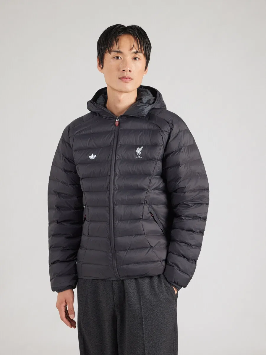 Куртка ADIDAS ORIGINALS Between-Season Jacket 'LFC' черного цвета — фото 2