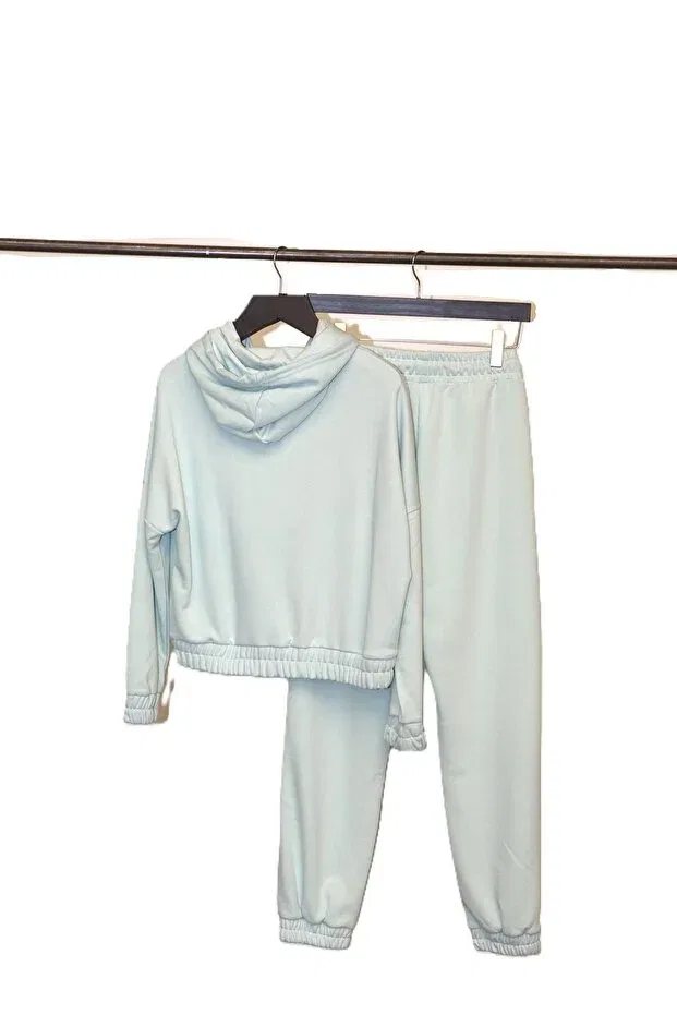 Детский спортивный костюм с принтом Vigoss Jeans, Water Green — фото 4