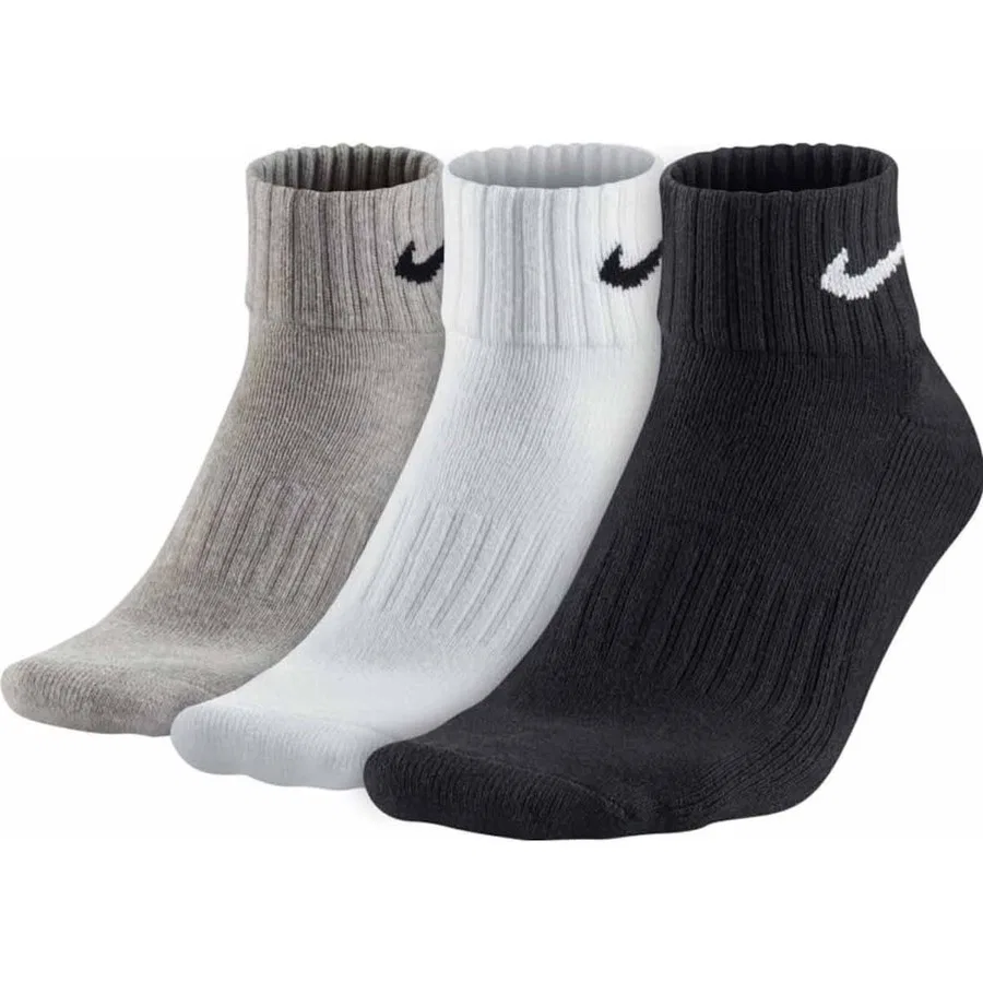 Комплект спортивных носков Nike U V Cush Ankle 3P Value, Разноцветный