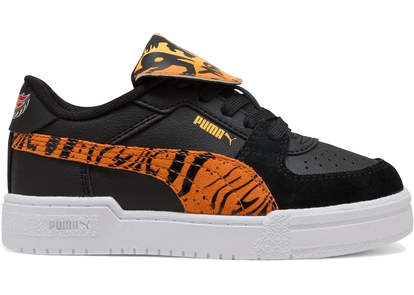 Детские кроссовки с принтом Puma CA Pro Hot Wheels Monster Trucks Puma Puma Black/Orange Glo