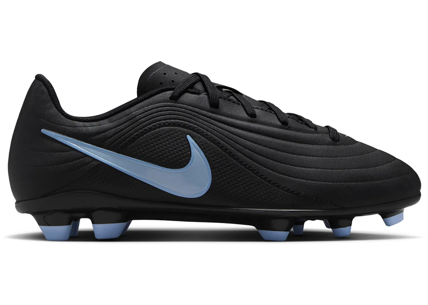 Детские бутсы Nike Tiempo Maestro Club FG/MG Shadow Pack, Black/Ice Blue