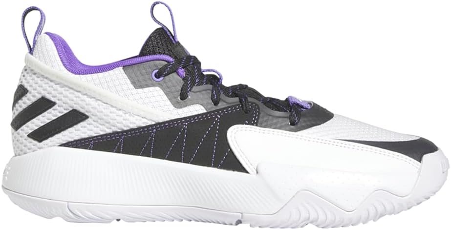 

Женские баскетбольные кроссовки Adidas Dame Certified, белый/черный/фиолетовый