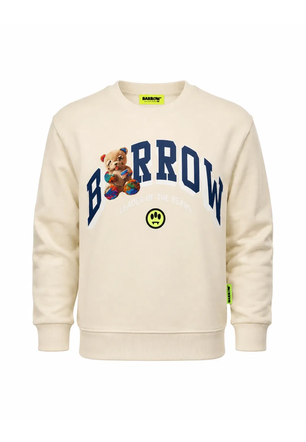 Felpa giricollo с логотипом - толстовка Barrow, Off-White