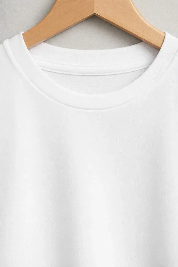 Детская оверсайз-футболка для девочек с принтом Father Child Oversize T-Shirt Vodexa, White — фото 4