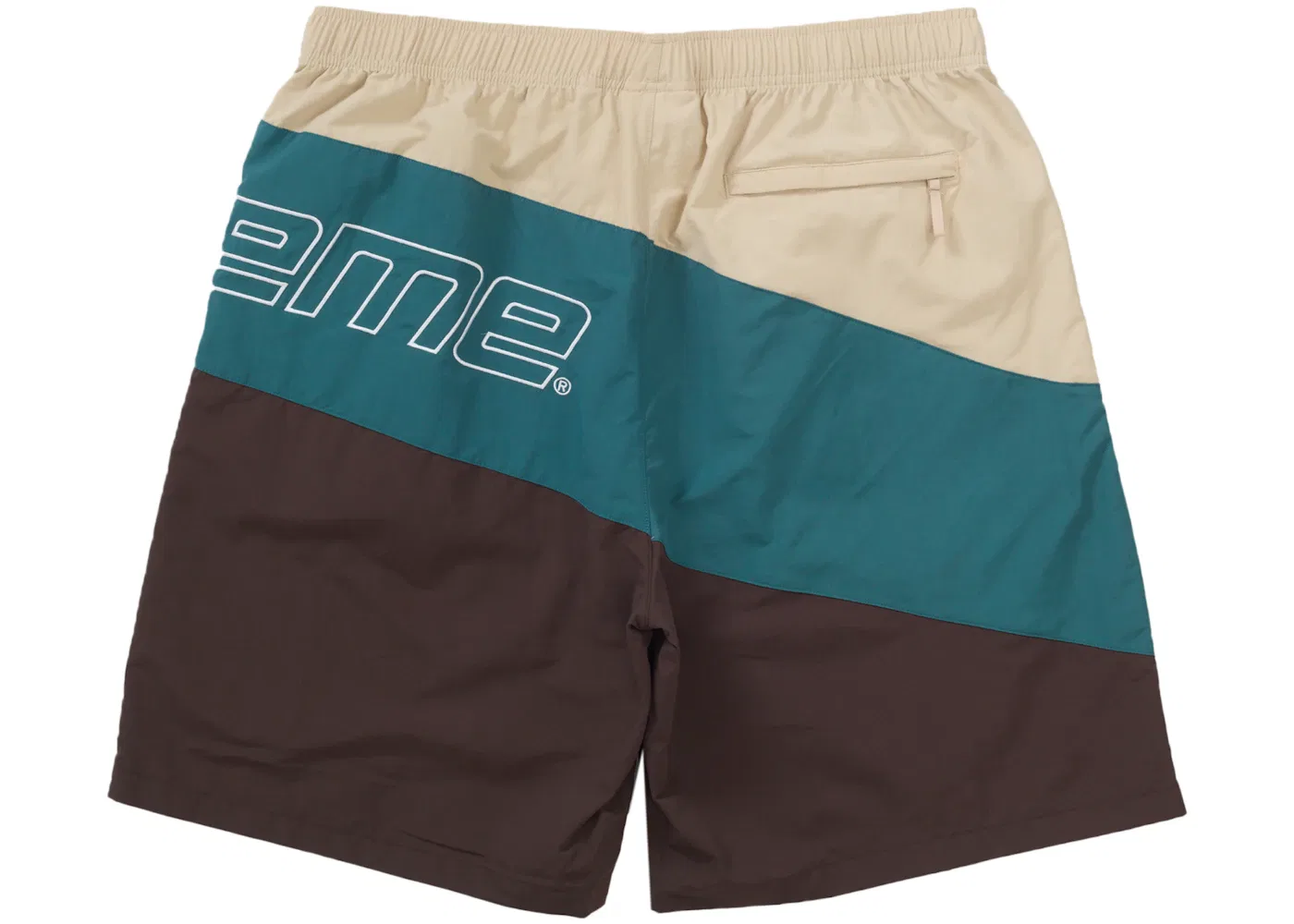 Мужские шорты с принтом Supreme Short, Brown — фото 2