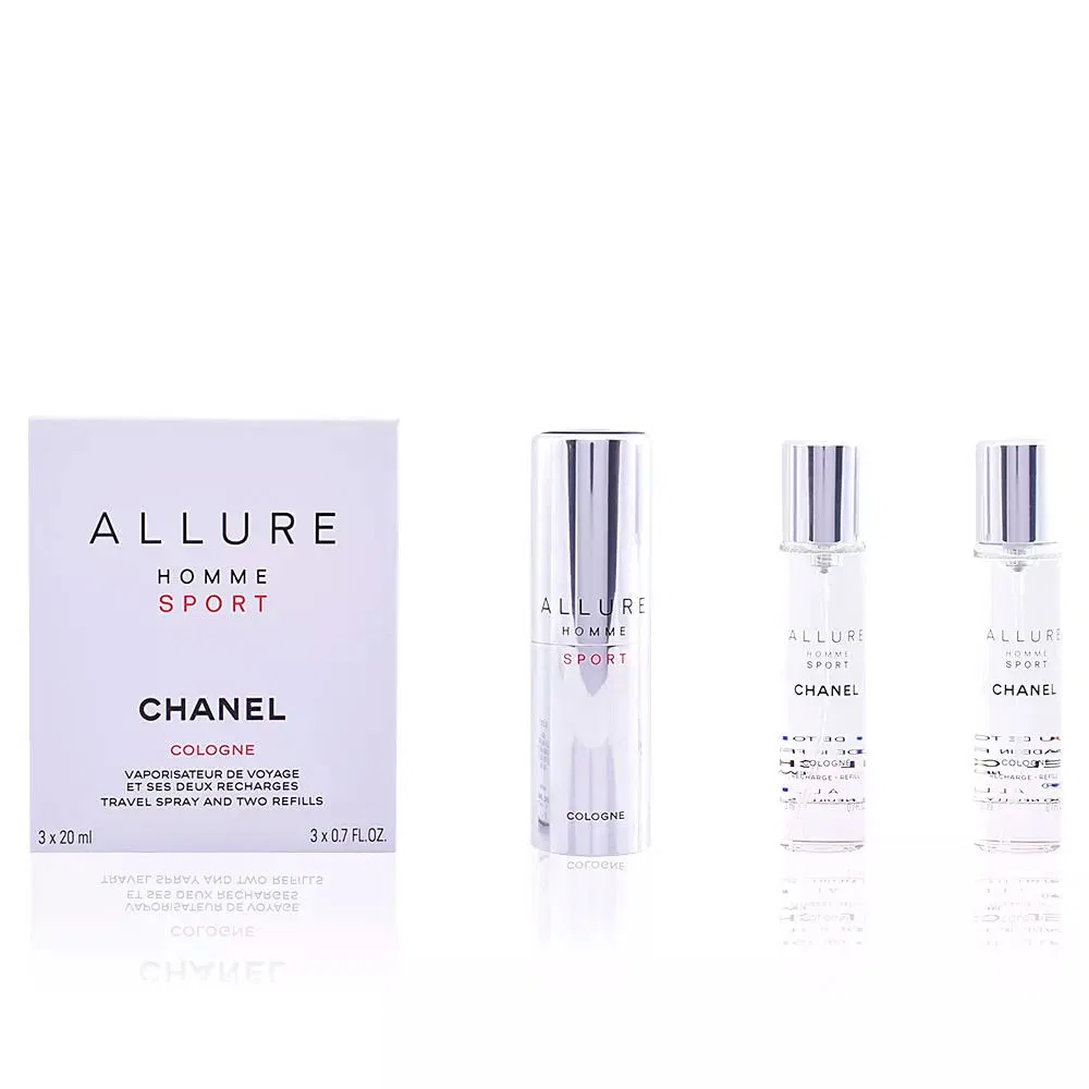 Мужской одеколон, 3 x 20 мл, с цитрусовым ароматом, Allure Homme Sport Cologne Chanel — фото 2