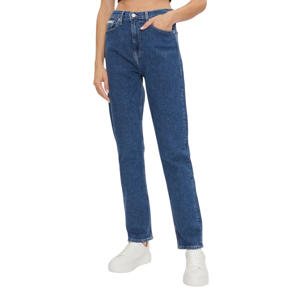 

Синие хлопковые джинсы и брюки Calvin Klein Jeans