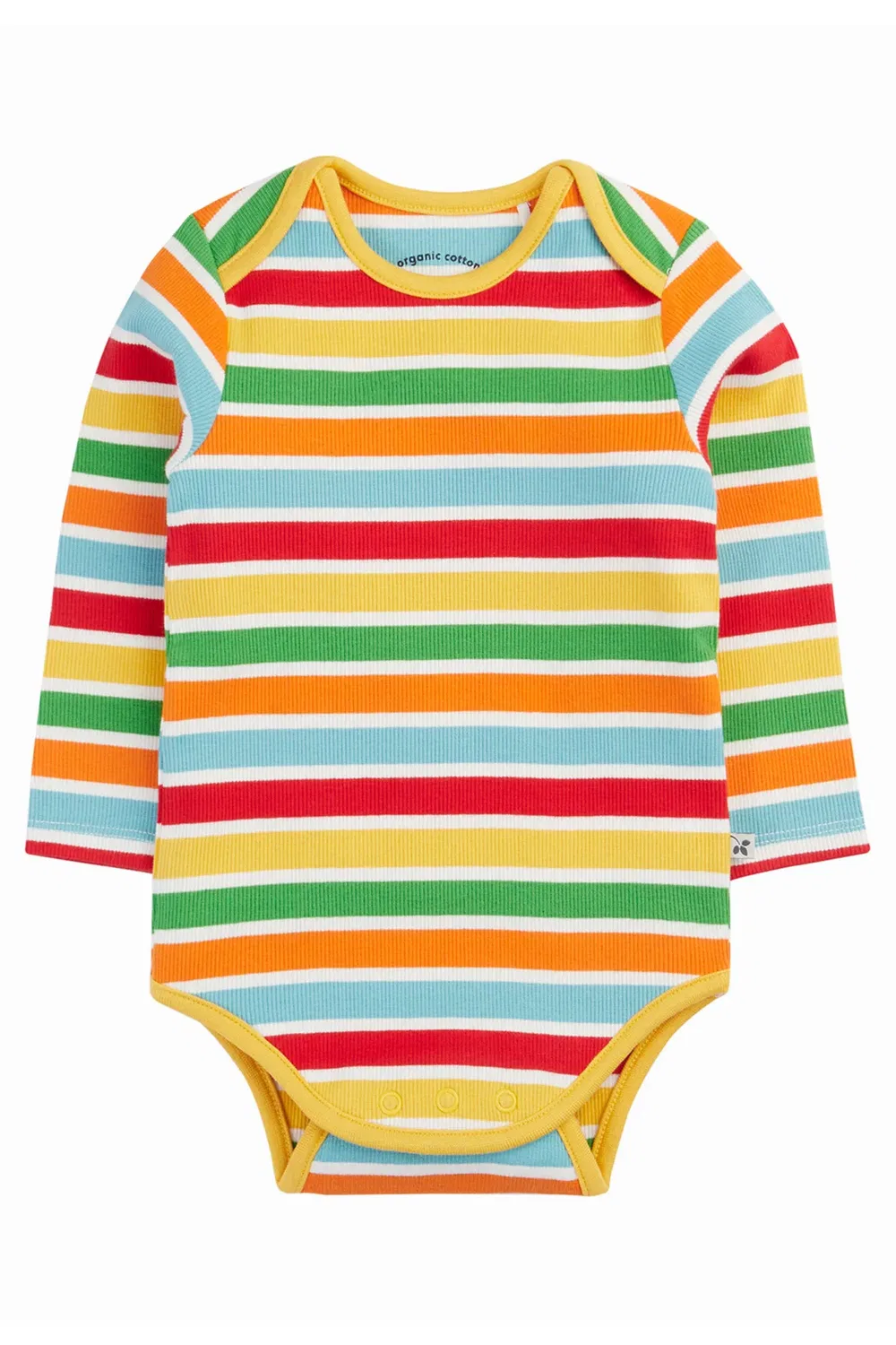 Детский комплект из 2 боди Little rib Frugi, Multi — фото 4